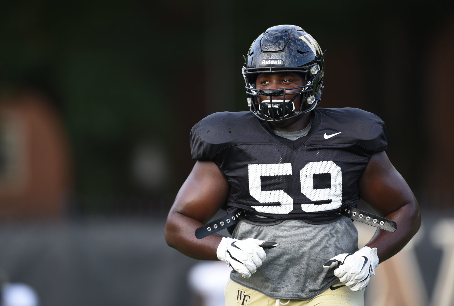 Wake Forest football practice